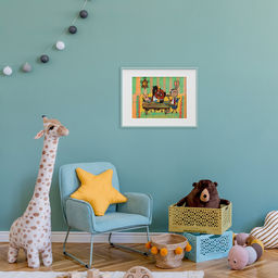 Klart набор для вышивания Союзмультфильм CMF-8-573 В гостях у кролика 24 х 17 см