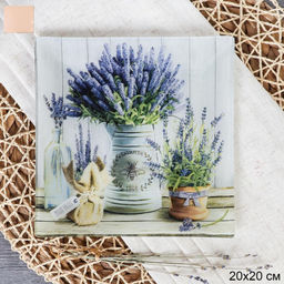 Блюдо квадратное 20х20 см / S3108 BB039 GREY /уп 6/48/ цветная коробка