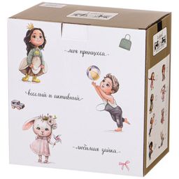 НАБОР ПОСУДЫ LEFARD ХОРОШАЯ ДЕВОЧКА, 3 ПР.: САЛАТНИК 470МЛ, ТАРЕЛКА 20СМ, КРУЖКА 220МЛ  фото 2