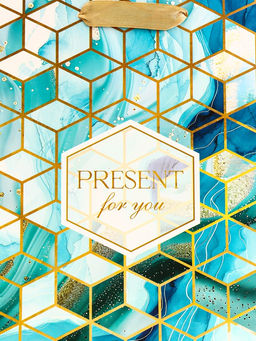 Цена за 2 шт. Пакет подарочный вертикальный PRESENT, 18×23×10 см