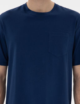 A__k Lacivert Comfort Fit Basic Ti__rt - Pierre cardin фото 6