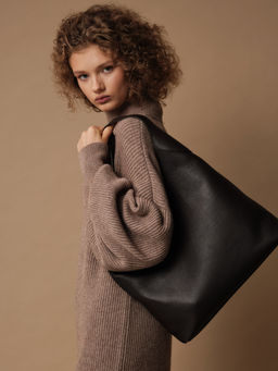 Кожаная сумка Michele DBR 31156 коричневый шоколад