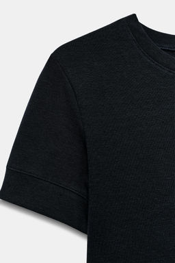 CAMISETA MINIMAL MANGA CORTA / Marino - Zara фото 9