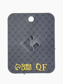 Брошь "Феникс снежный", цвет серо-зелёный в серебре