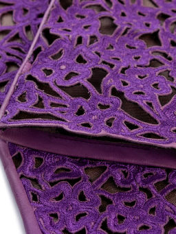 Перчатки женские ш/п F-0160 l.violet - Eleganzza фото 30