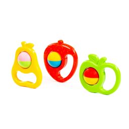 Набор погремушек Фрукты (3 шт) - Полесье фото 5