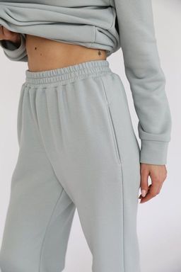 Брюки из трикотажа с резинкой по низу - Looklikecat фото 3