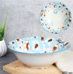 Тарелка глубокая суповая 650 мл / 4805-23 /уп 72/