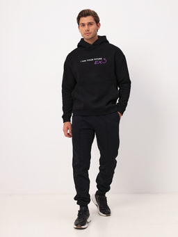 Толстовка длинный рукав unisex KNND KU-H-013(черный)-P - Greg фото 3