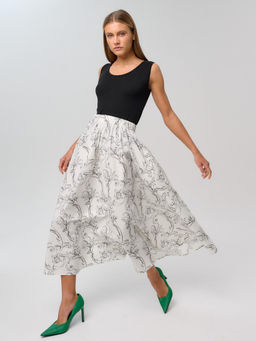 Юбка женская 12421-38003 white