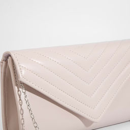 Сумка-клатч на клапане, цвет бежевый - Simaland фото 4