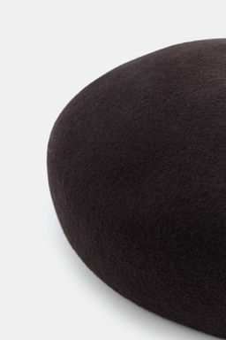 GORRO CASQUETE LANA 100% / Marr?n - Zara фото 4