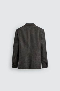 BLAZER TRAJE RELAXED FIT VISCOSA - LINO / Negro