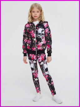 Толстовка "Beauty",розово-чёрный