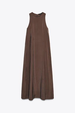 FLOWING VOLUMINOUS MIDI DRESS - Zara фото 22