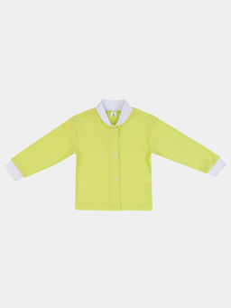 Кофточка ясельная салатовая