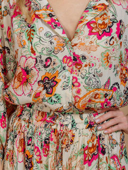 Костюм юбка и блузка (вискоза) №25-301-2 (Лето-2025) - Ганг фото 7