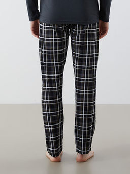 Standart Kal?p Ekose Erkek Pijama Alt