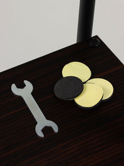 Подставка для цветов Greengo, 7 полок, 36×23×120 см, напольная, каркас металл, полки МДФ, чёрная