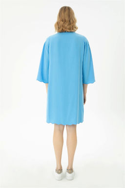 Женское синее тканое платье - U.s. polo assn фото 12