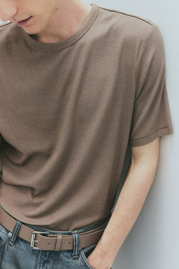 Camiseta de canale Slim Fit - H&m фото 4