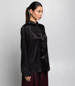 Рубашка #КТ8011 (4), чёрный