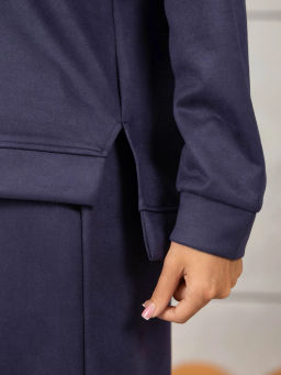 Костюм женский под замшу мод.2082 - Барболета фото 39