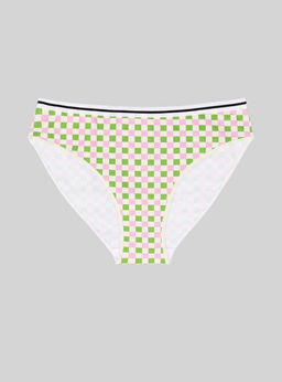 Женские трусы-слипы Indefini (Арт.111000-3143LUB)  фото 9