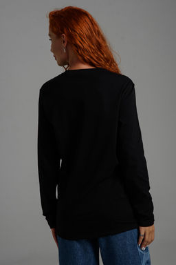 8543 Футболка с длинным рукавом женская