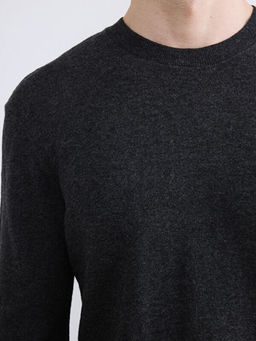 Bisiklet Yaka Erkek Triko Kazak