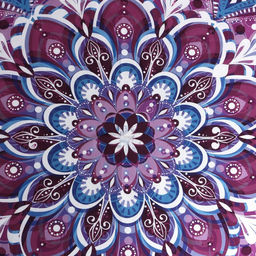 Покрывало Этель Мандала, 200*215 см, хлопок  фото 2