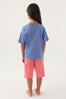 K_z _ocuk Mavi Pijama Tak_m_ Sepette S_rpriz _ndirim - U.s. polo assn фото 4