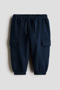 Joggers cargo en tejido sudadera