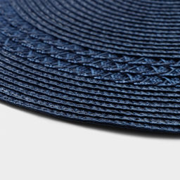 Салфетка сервировочная на стол Доляна Оскар, d=38 см, цвет синий  фото 12