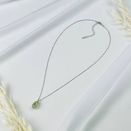 Колье из Аквамарина (градиент) 40 см +