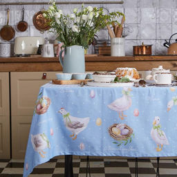 Скатерть Этель Пасхальные радости 110х147 см, 100% хл, саржа 190 гр/м2