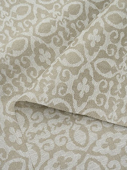 Полульняной жаккард Сьюзен цв.суровый, ш.1.6м, лен-56%, хлопок-44%, 210гр/м.кв - Купава фото 7