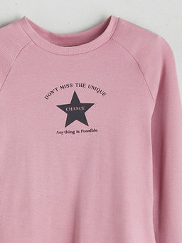 Bisiklet Yaka K?z ?ocuk Ti??rt