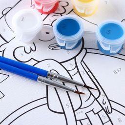 Роспись по холсту, 15х15 см Диппер, Гравити Фолз - Disney фото 4