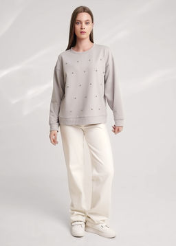 156948/183фнл Джемпер женский (ЧЗ)