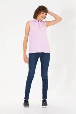 Женская футболка Magnolia с воротником поло - U.s. polo assn фото 11