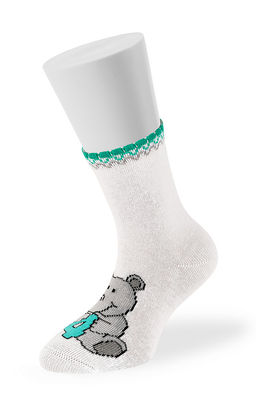 (Omsa) Calzino 21P70 (цифры) bianco