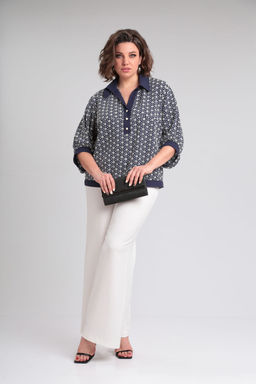 Костюм LADY SECRET 2948 синий+молочный