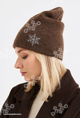 Шапка из 100% монгольской шерсти - Монголка фото 5