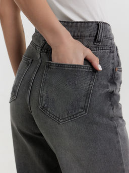 Джинсы женские Mark Formelle из хлопка серые фото 6