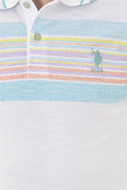 Мужская белая футболка - U.s. polo assn фото 7