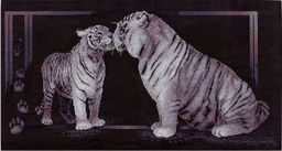 Набор для вышивания PANNA J-1062 Тигриная любовь 58.5 х 30.5 см