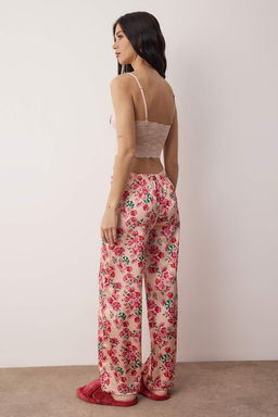 Lacivert 3lu Ceyiz Set Ust Dantel, Alt Saten Ask?l? Kulotlu Dokuma Pijama Tak?m? THMAW26PT00077 - Trendyolmilla фото 45