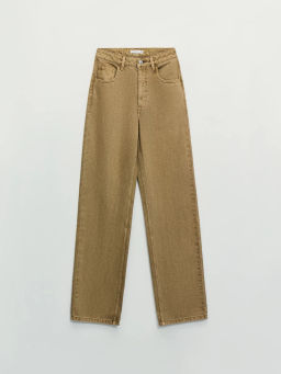 Джинсы straight с высокой посадкой / Zarina фото 8