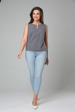 Блуза Modema 216/5 гусиная лапка  фото 2